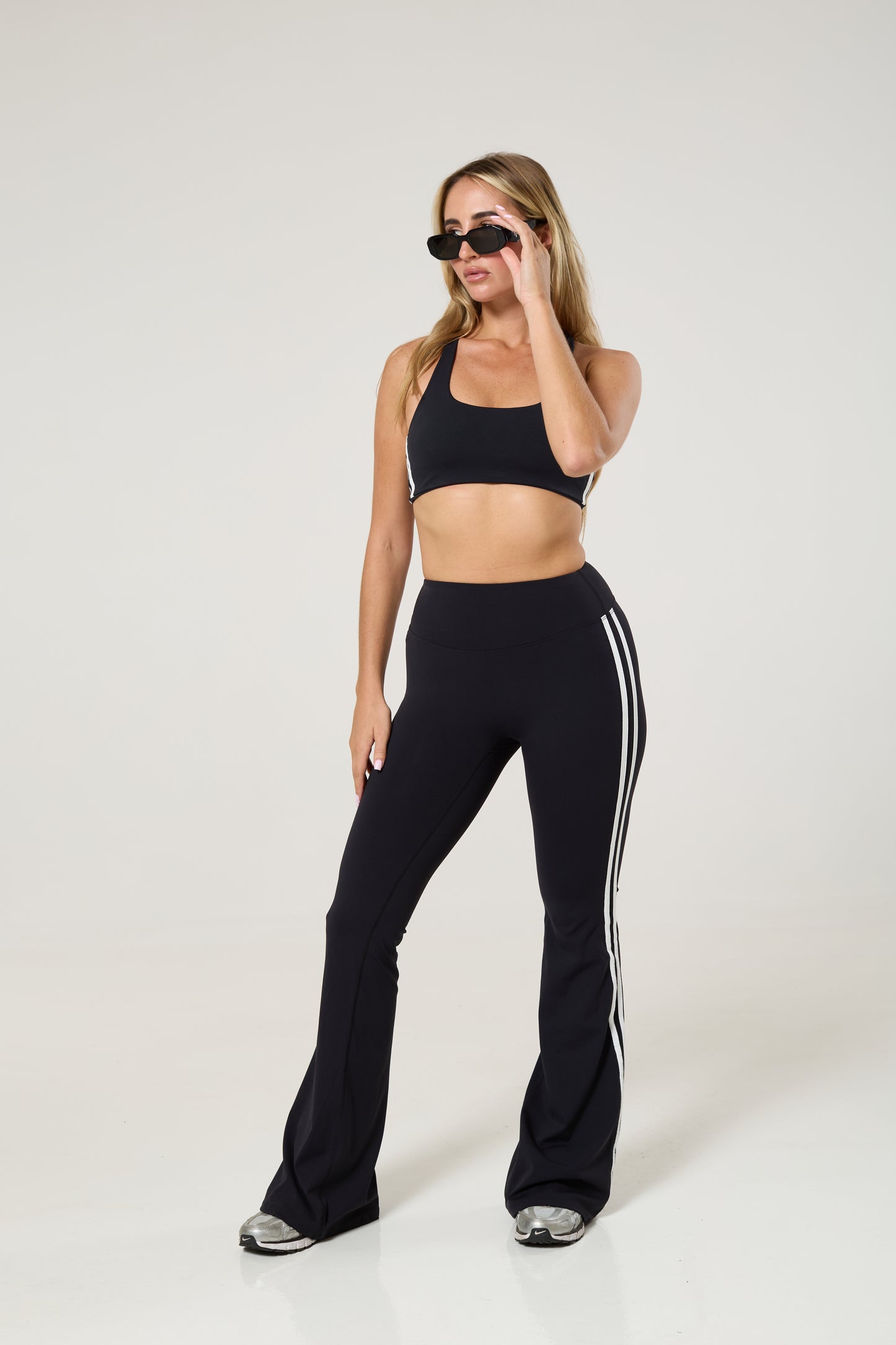 Deluxe striped cropped top