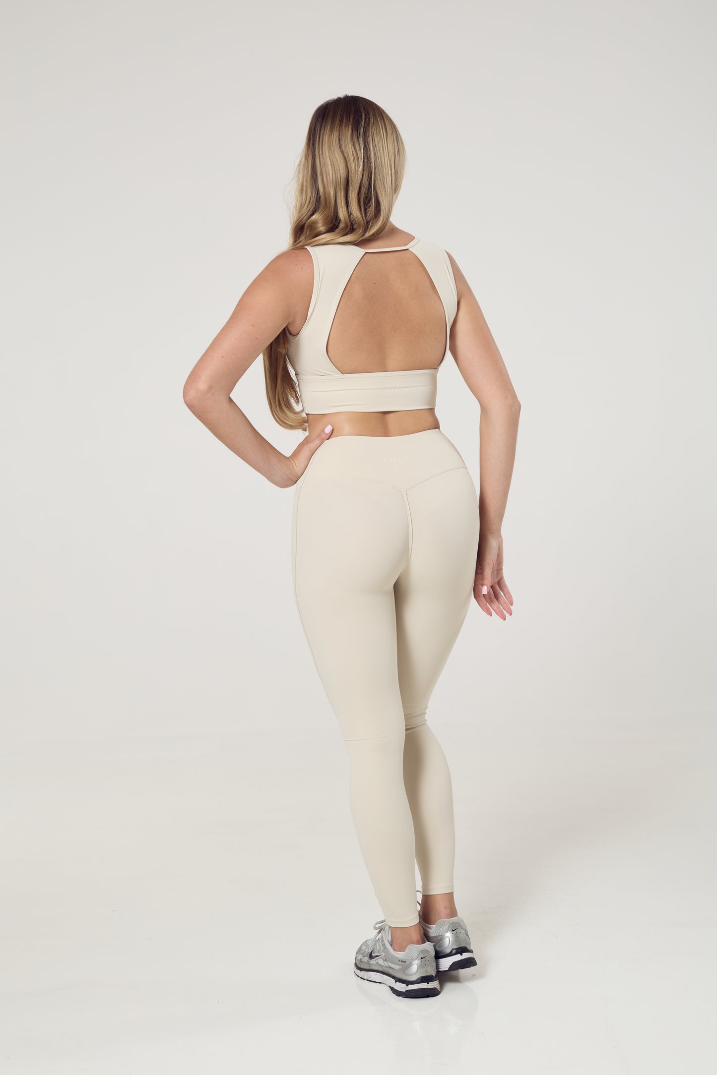 Square back bra & leggings set