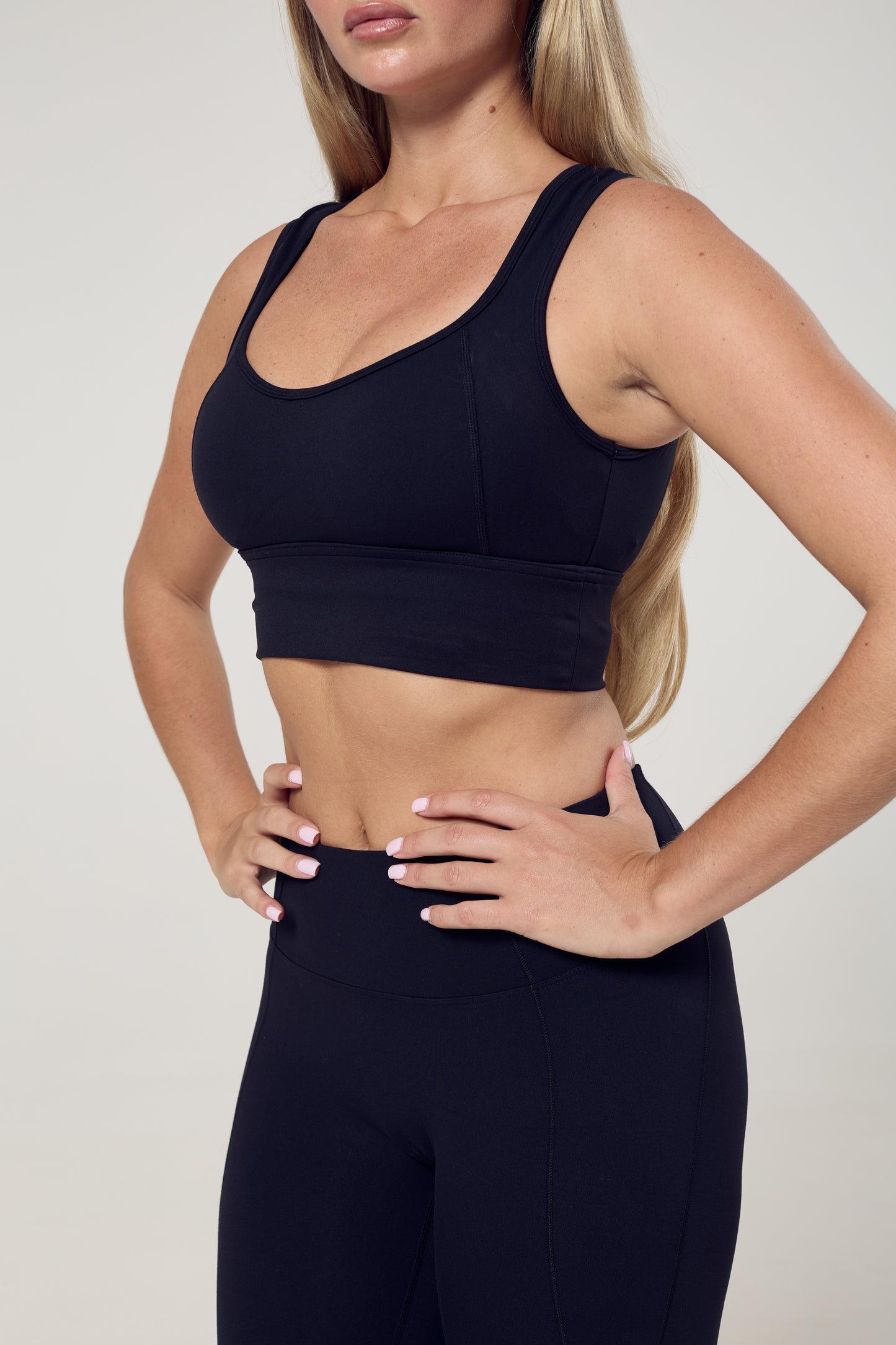 Square back bra & leggings set