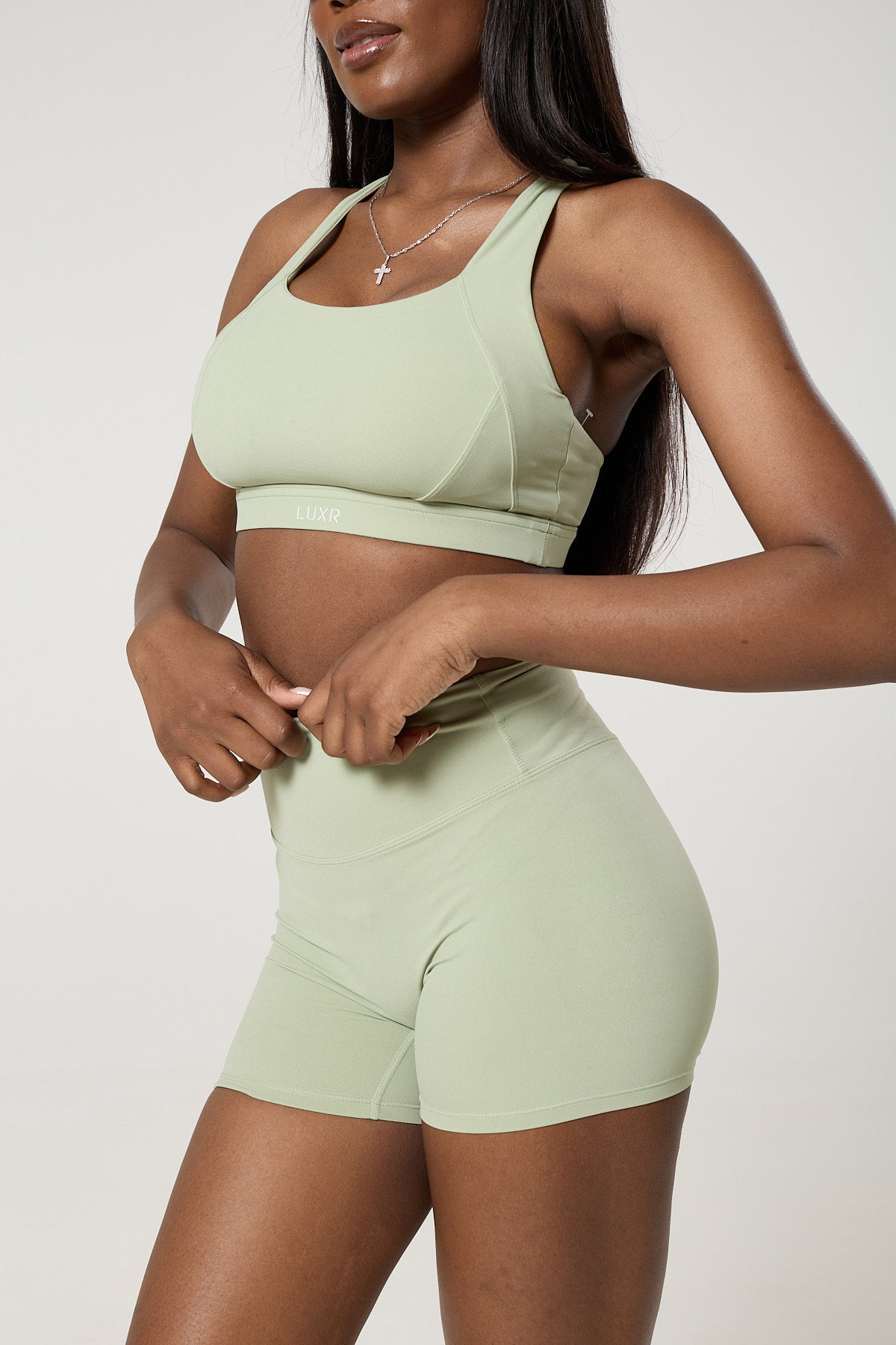 Essential high waist shorts