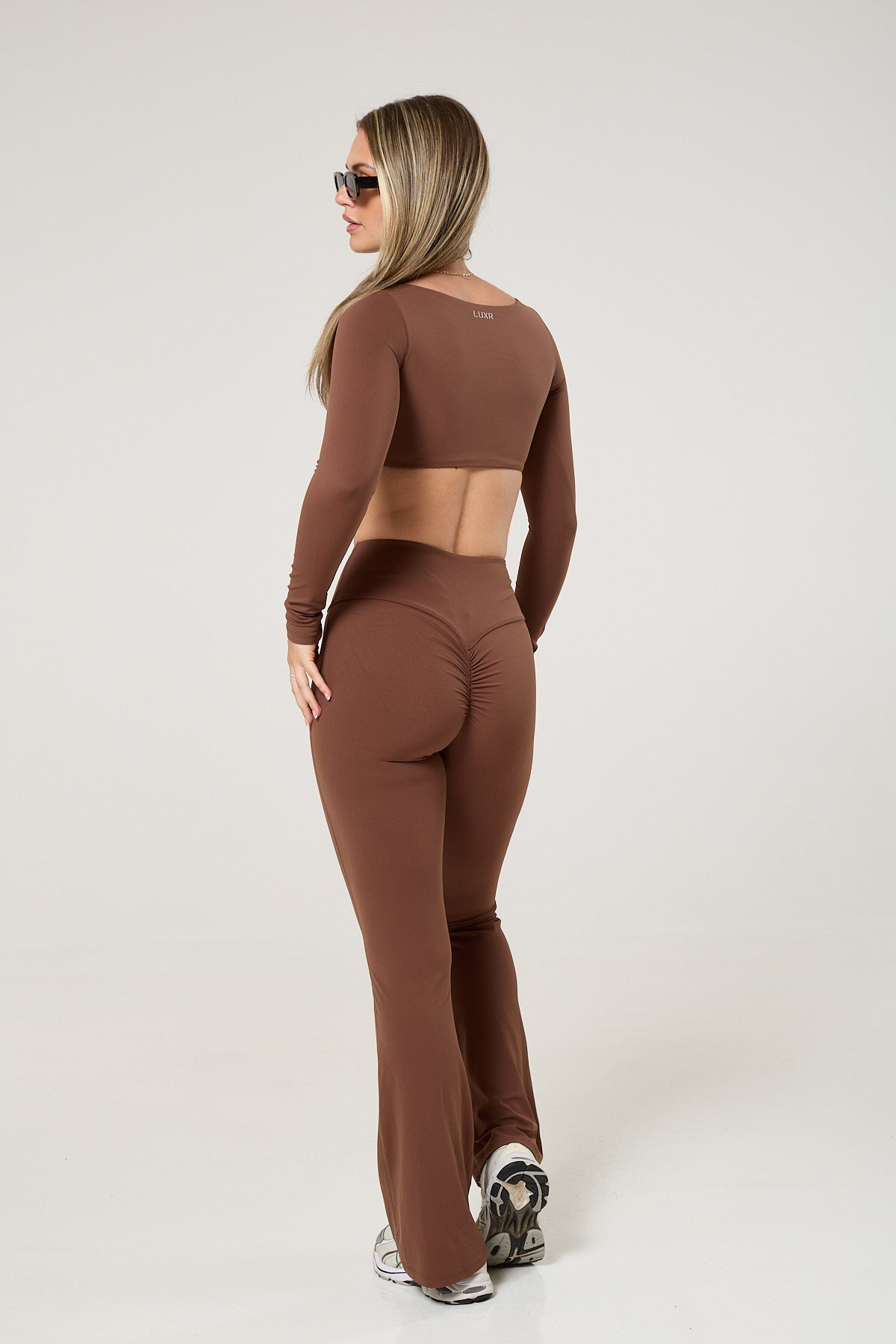 Long sleeved crop top