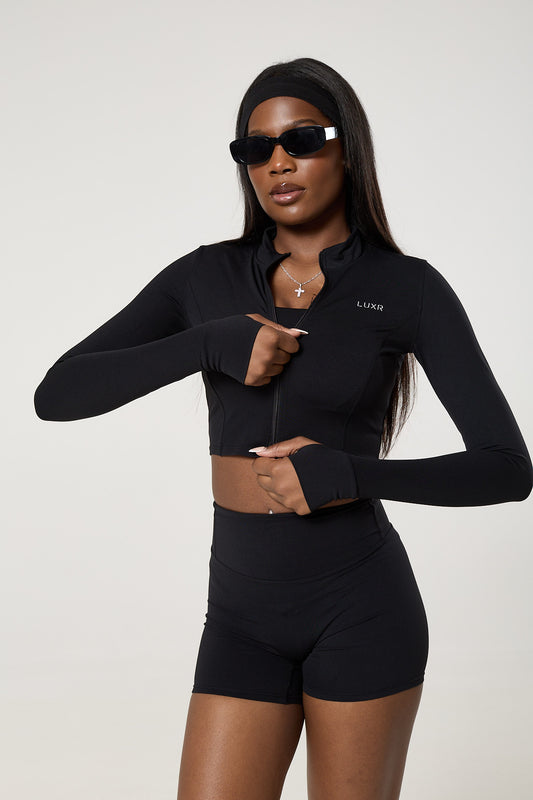 Essential cinched sports jacket