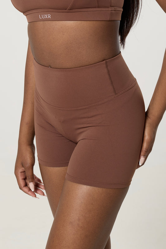 Essential high waist shorts