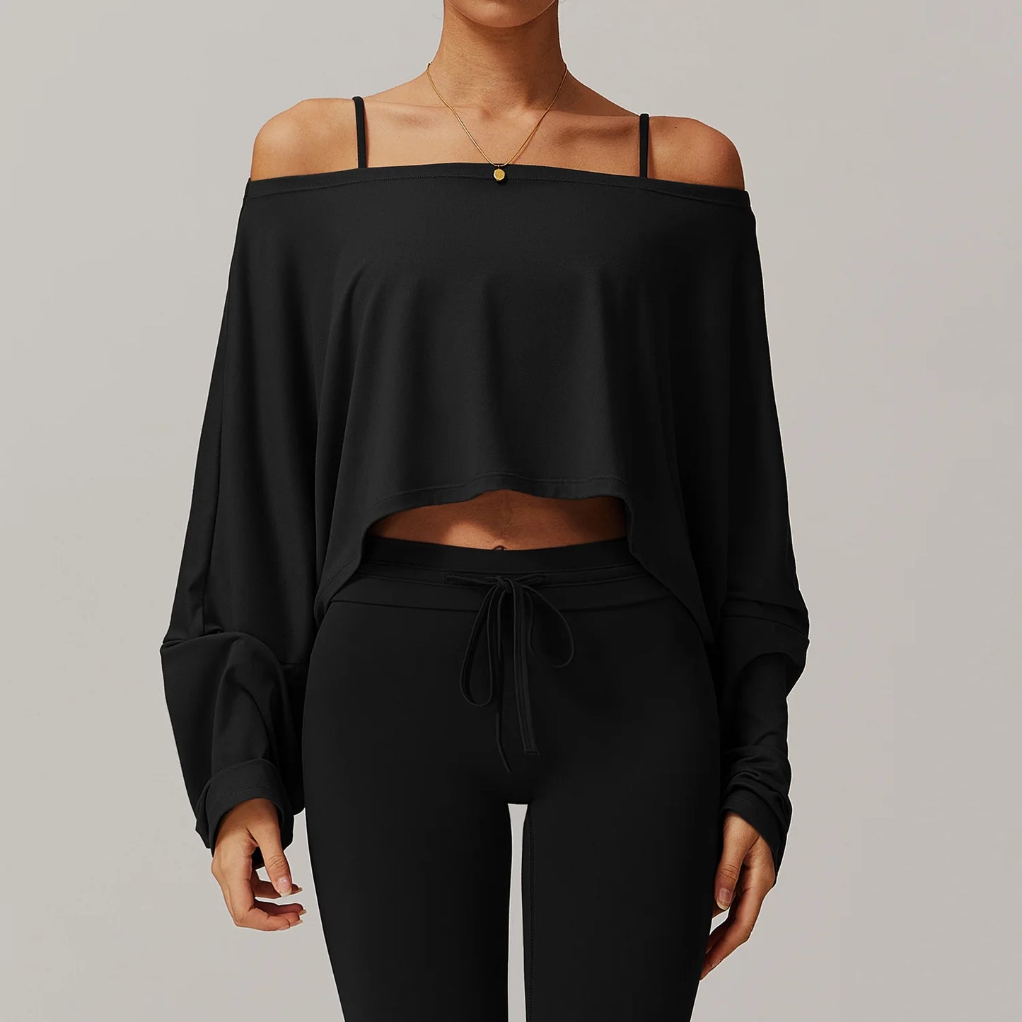 Long Sleeve Crop Top